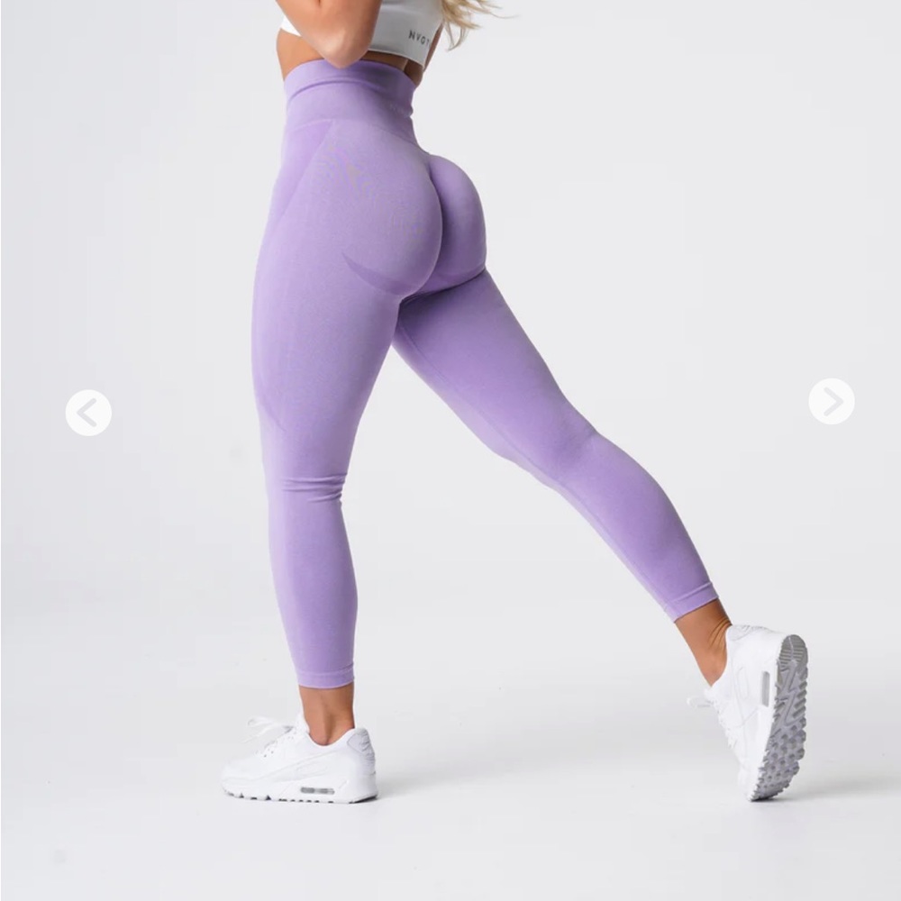 NVGTN Lavender High-Waist Seamless Leggings